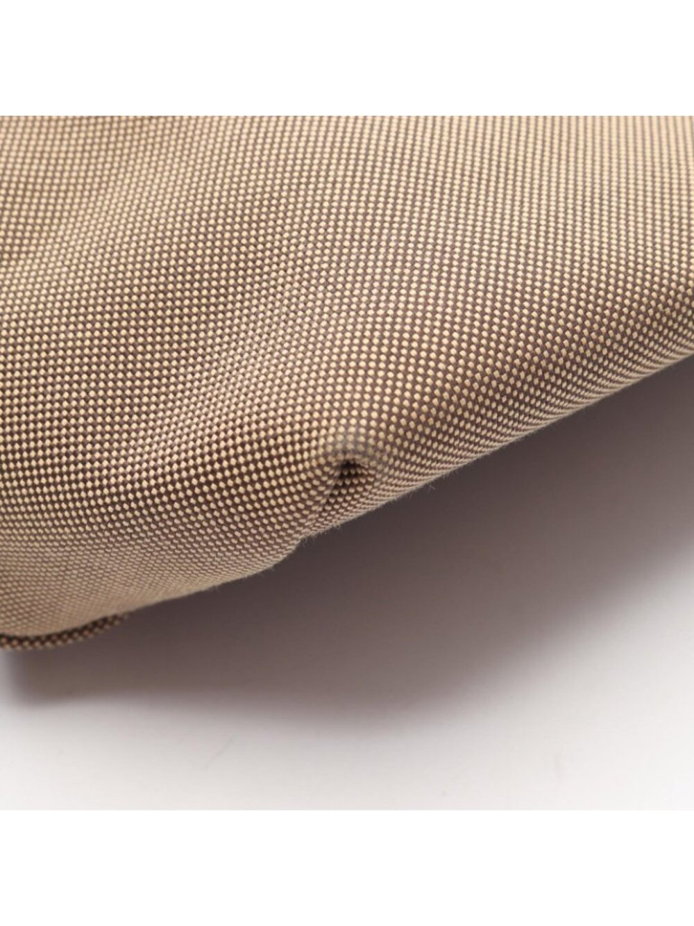 ★SOLD★ Prada Handbag Logo Jacquard 2-Way Beige Brown - Picture 7 of 8